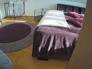 Camsoda Sex Chat of voyeurcam-julmodels-whitebed-6
