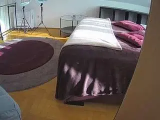 Camsoda Free Live Porn of voyeurcam-julmodels-whitebed-6