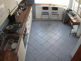 Camsoda Sex Chat of voyeurcam-julmodels-kitchen-2