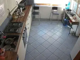 Camsoda Free Live Porn of voyeurcam-julmodels-kitchen-2