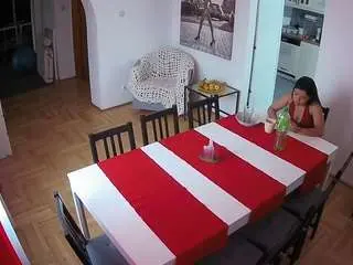 Camsoda Nude Webcam of voyeurcam-julmodels-dining