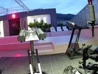 Camsoda Live Sex Cam of voyeurcam-casa-salsa-gym-bike
