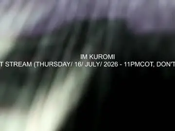 Chaturbate Live Sex of kuromi_bush