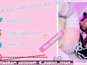 Chaturbate Live Sex of kao_chan