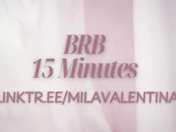 Chaturbate Live Sex of milavalentinax