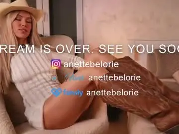 Chaturbate Free Porn Cam of anette_belorie