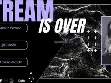 Chaturbate Live Sex of amirinsworld