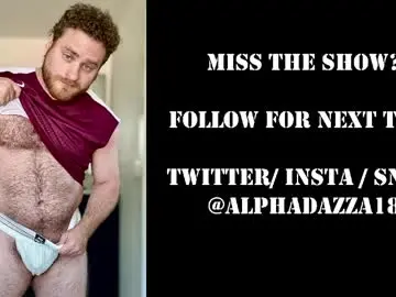 Chaturbate Watch Live Sex Cams of alphadazza18