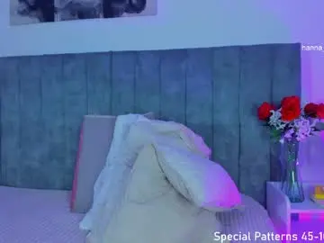 Chaturbate Best live sex cam show of hanna_connorss
