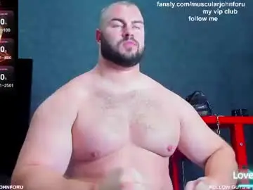 Chaturbate Live Sex Cam of muscularjohnforu