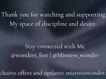 Chaturbate Adult Webcams of wonders_feet