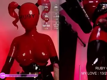 Chaturbate Sex Cam of latexrubydoll