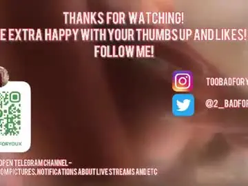 Chaturbate Adult Video Chat of 2badforyou