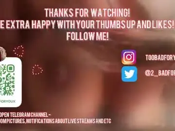 Chaturbate Adult Webcam of 2badforyou