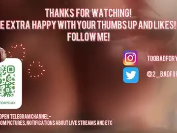 Chaturbate Adult Video Chat of 2badforyou