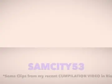Chaturbate Best Webcam of samcity53