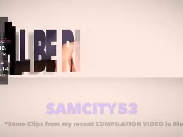 Chaturbate Live Sex Cam of samcity53