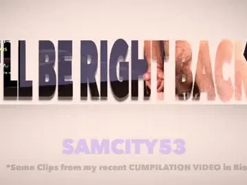 Chaturbate Free Porn Cam of samcity53