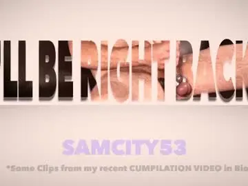 Chaturbate Adult Webcam of samcity53