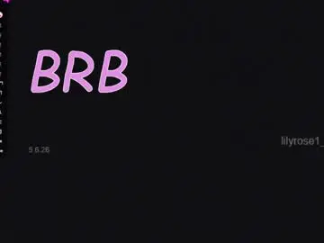 Chaturbate Watch Live Sex Cams of lilyrose1_
