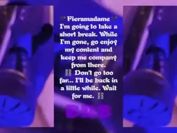 Chaturbate Watch Live Sex Cams of fieramadame