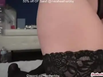 Chaturbate Best live sex cam show of heatherbby