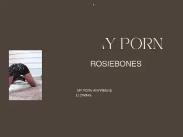 Chaturbate Private Sex Chat of rosiebones