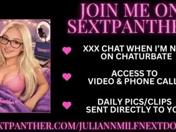 Chaturbate Live Porn of juliannmilfnextdoor