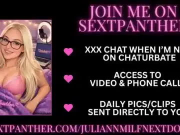 Chaturbate Adult Webcam of juliannmilfnextdoor