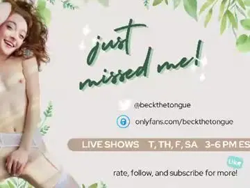 Chaturbate Adult Webcams of beckthetongue