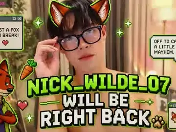 Chaturbate Live Sex of nick_wilde_07