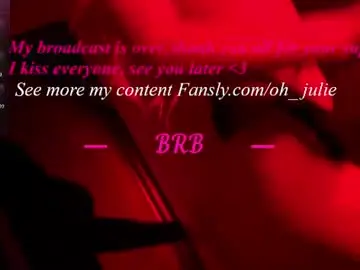 Chaturbate Sex Chat of oh_julie