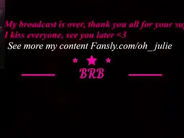 Chaturbate Live Sex Cam of oh_julie