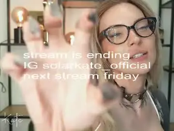 Chaturbate Nude Webcam of solar_kate