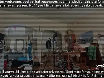 Stripchat Live Porn of yetieater